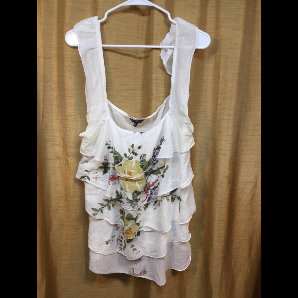 Chaundry KC Ivory Tank Top